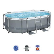 Каркасный бассейн Bestway 5614A размеры 300 х 200 х 84 см с фильтр-насосом фото 41