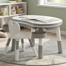 Столик - конструктор Bambi M 6177-11 серый столик Монтессори