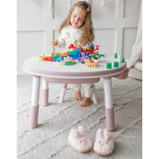 Столик - конструктор Bambi M 6177-11 серый столик Монтессори фото 71
