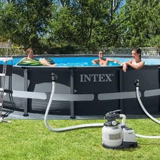 Каркасный бассейн Intex 26334 размеры 610 х 122 см с песочным фильтр-насосом фото 21