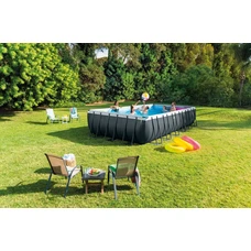 Каркасный бассейн Intex 26356 размеры 549 х 274 х 132 см с песочным фильтр-насосом фото 41