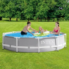 Каркасный бассейн Intex 26702 размеры 305 х 76 см с картриджным фильтр-насосом