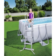 Каркасный бассейн Bestway 56457 размеры 412 х 201 х 122 см с песочным фильтр-насосом фото 14