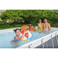 Каркасный бассейн Bestway 56722 размеры 412 х 201 х 122 см с фильтр-насосом фото 41