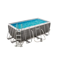 Каркасный бассейн Bestway 56722 размеры 412 х 201 х 122 см с фильтр-насосом фото 71