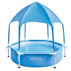 Каркасный бассейн Intex 28209 размеры 183 х 38 см с навесом фото 41