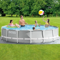 Каркасный бассейн Intex 26724 размеры 457 х 107 см с фильтр-насосом