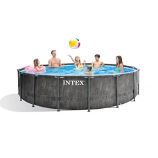 Каркасный бассейн Intex 26742 размеры 457 х 122 см с фильтр-насосом фото 41
