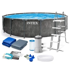 Каркасный бассейн Intex 26742 размеры 457 х 122 см с фильтр-насосом фото 54