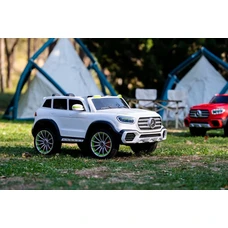 Двухместный детский электромобиль M 6379EBLR-1 белый Mercedes фото 31