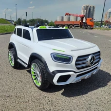 Двухместный детский электромобиль M 6379EBLR-1 белый Mercedes фото 37
