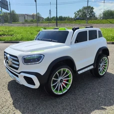 Двухместный детский электромобиль M 6379EBLR-1 белый Mercedes фото 41