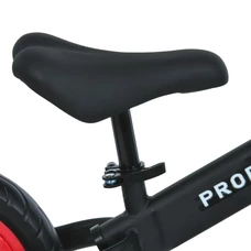 Детский велосипед - беговел Prof1 Kids 12д. MBB 1012-3, 2 в 1, черно-красный фото 86