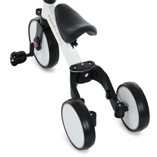 Детский велосипед - беговел Prof1 Kids 10/8д. MBB 1008 white pink, бело-розовый, 3 в 1 фото 16