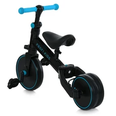 Детский велосипед - беговел Prof1 Kids 10/8д. MBB 1008 blue green, черно-голубой, 3 в 1 фото 54