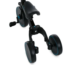 Детский велосипед - беговел Prof1 Kids 10/8д. MBB 1008 blue green, черно-голубой, 3 в 1 фото 92