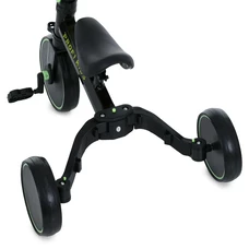 Детский велосипед - беговел Prof1 Kids 10/8д. MBB 1008 lime green, черно-лаймовый, 3 в 1 фото 16