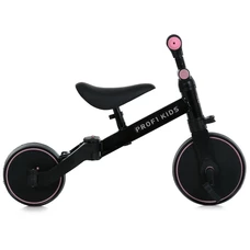 Детский велосипед - беговел Prof1 Kids 10/8д. MBB 1008 pink, черно-розовый, 3 в 1 фото 14