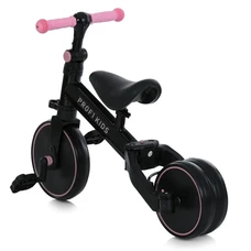 Детский велосипед - беговел Prof1 Kids 10/8д. MBB 1008 pink, черно-розовый, 3 в 1 фото 37