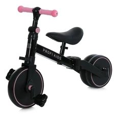 Детский велосипед - беговел Prof1 Kids 10/8д. MBB 1008 pink, черно-розовый, 3 в 1 фото 41