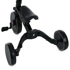 Детский велосипед - беговел Prof1 Kids 10/8д. MBB 1008 pink, черно-розовый, 3 в 1 фото 71