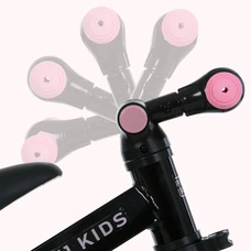 Детский велосипед - беговел Prof1 Kids 10/8д. MBB 1008 pink, черно-розовый, 3 в 1 фото 86