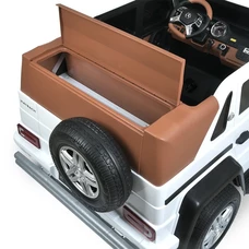 Двухместный детский электромобиль M 6150 AL-1 (24V) джип, белый, Mercedes-Maybach фото 31