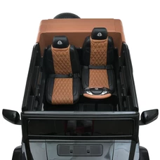 Двухместный детский электромобиль M 6150 AL-2 (24V) джип, черный, Mercedes-Maybach фото 16