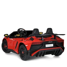 Двухместный детский электромобиль M 5738 AL-3 красный, Lamborghini, мотор 200W фото 21