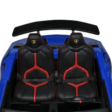 Двухместный детский электромобиль M 5738 AL-4 синий, Lamborghini, мотор 200W фото 16