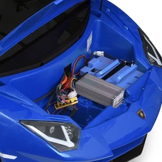 Двухместный детский электромобиль M 5738 AL-4 синий, Lamborghini, мотор 200W фото 63