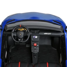 Двухместный детский электромобиль M 5738 AL-4 синий, Lamborghini, мотор 200W фото 86