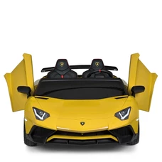Двухместный детский электромобиль M 5738 AL-6 желтый, Lamborghini, мотор 200W фото 14