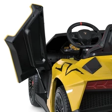 Двухместный детский электромобиль M 5738 AL-6 желтый, Lamborghini, мотор 200W фото 31
