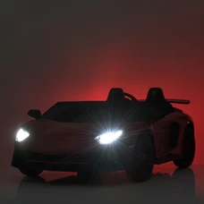 Двухместный детский электромобиль M 5738 AL-6 желтый, Lamborghini, мотор 200W фото 41