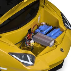 Двухместный детский электромобиль M 5738 AL-6 желтый, Lamborghini, мотор 200W фото 63