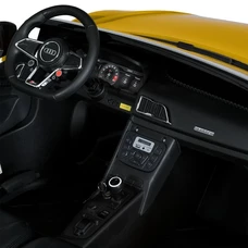 Двухместный детский электромобиль M 6152 AL-6 (24V) желтый, Audi, мотор 200W фото 71