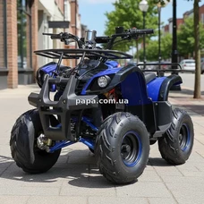 Квадроцикл Prof1 HB-EATV 1000D-4 (MP3) синий, мотор 1000W, 4 аккумулятора
