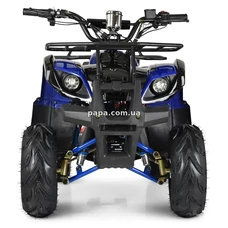 Квадроцикл Prof1 HB-EATV 1000D-4 (MP3) синий, мотор 1000W, 4 аккумулятора фото 14