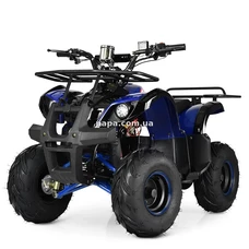 Квадроцикл Prof1 HB-EATV 1000D-4 (MP3) синий, мотор 1000W, 4 аккумулятора фото 21