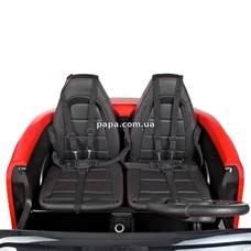 Двухместный детский электромобиль M 4055 AL-3 красный, Porsche, мотор 180W фото 16