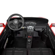 Двухместный детский электромобиль M 4055 AL-3 красный, Porsche, мотор 180W фото 86