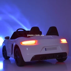 Двухместный детский электромобиль M 4055 AL-6 желтый, Porsche, мотор 180W фото 63