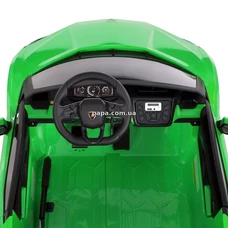 Детский электромобиль M 6151 AL-5 (24V) двухместный Lamborghini, зеленый, мотор 200W фото 16