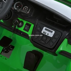 Детский электромобиль M 6151 AL-5 (24V) двухместный Lamborghini, зеленый, мотор 200W фото 31