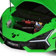 Детский электромобиль M 6151 AL-5 (24V) двухместный Lamborghini, зеленый, мотор 200W фото 92