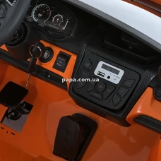 Детский электромобиль M 6151 AL-7 (24V) двухместный Lamborghini, оранжевый, мотор 200W фото 16
