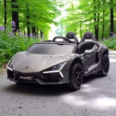 Детский электромобиль M 6151 AL-11 (24V) двухместный Lamborghini, серый, мотор 200W