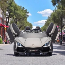Детский электромобиль M 6151 AL-11 (24V) двухместный Lamborghini, серый, мотор 200W фото 14