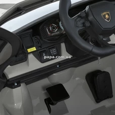 Детский электромобиль M 6151 AL-11 (24V) двухместный Lamborghini, серый, мотор 200W фото 11